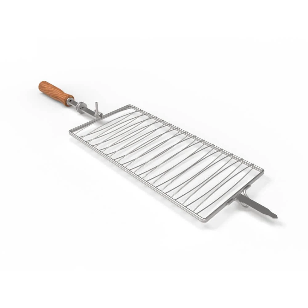 Grelha Rotativa Cabo de Madeira